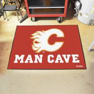 Calgary Flames Man Cave All-Star Rug