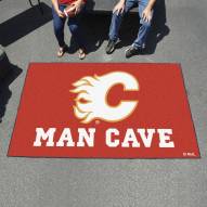 Calgary Flames Man Cave Ulti-Mat Rug