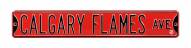 Calgary Flames NHL Authentic Street Sign