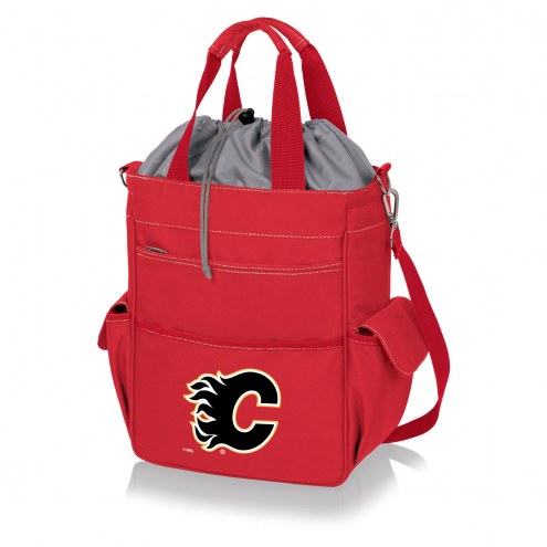 Calgary Flames Red Activo Cooler Tote