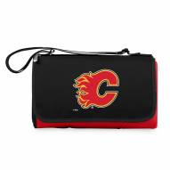 Calgary Flames Red Blanket Tote
