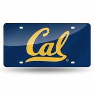 California Golden Bears Laser Cut License Plate