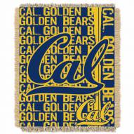 California Golden Bears Double Play Woven Throw Blanket