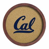 California Golden Bears "Faux" Barrel Framed Cork Board