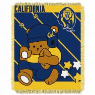 California Golden Bears Fullback Baby Blanket