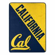 California Golden Bears Halftone Micro Raschel Throw Blanket
