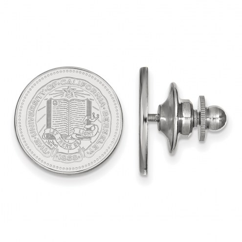 California Golden Bears Sterling Silver Crest Lapel Pin