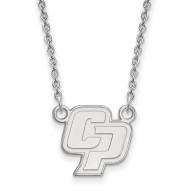 California Polytechnic State Mustangs Sterling Silver Small Pendant Necklace