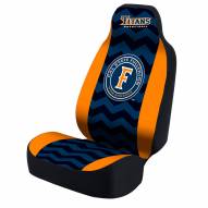 California State Fullerton Titans Blue/Orange Zig Zag Universal Bucket Car Seat Cover
