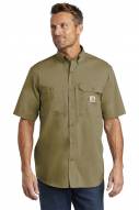Carhartt Force Ridgefield Solid Men's Custom Short Sleeve Shirt