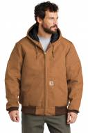 Carhartt Tall Quilted-Flannel-Lined Duck Active Men's Custom Jacket