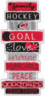 Carolina Hurricanes Celebrations Stack Sign