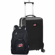 Carolina Hurricanes Deluxe 2-Piece Backpack & Carry-On Set