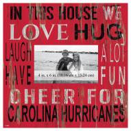 Carolina Hurricanes In This House 10" x 10" Picture Frame