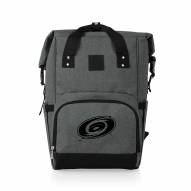 Carolina Hurricanes On The Go Roll-Top Cooler Backpack