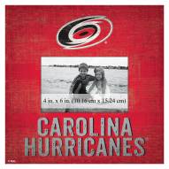 Carolina Hurricanes Team Name 10" x 10" Picture Frame
