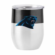 Carolina Panthers 16 oz. Gameday Stainless Curved Beverage Tumbler