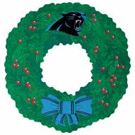 Carolina Panthers 16" Team Wreath Sign