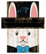 Carolina Panthers 19" x 16" Easter Bunny Head
