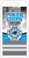 Carolina Panthers 20 Piece Poker Chips Set