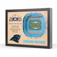 Carolina Panthers 25-Layer StadiumViews 3D Wall Art