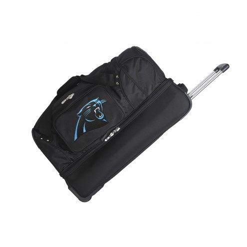 Carolina Panthers 27&quot; Drop Bottom Wheeled Duffle Bag