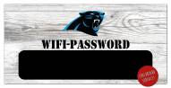 Carolina Panthers 6" x 12" Wifi Password Sign