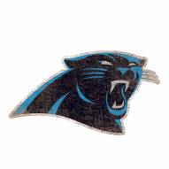 Carolina Panthers 8" Team Logo Cutout Sign