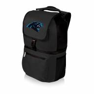 Carolina Panthers Black Zuma Cooler Backpack