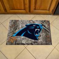Carolina Panthers Camo Scraper Door Mat