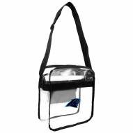 Carolina Panthers Clear Crossbody Carry-All Bag