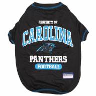 Carolina Panthers Dog Tee Shirt