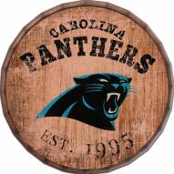 Carolina Panthers Established Date 24" Barrel Top