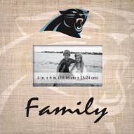 Carolina Panthers Family Picture Frame