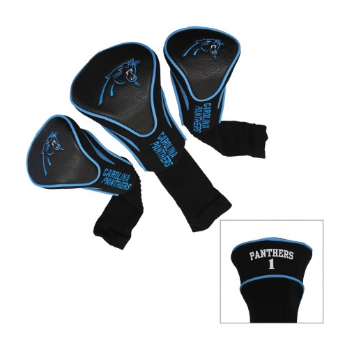 Carolina Panthers Golf Headcovers - 3 Pack