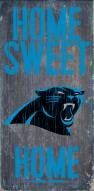 Carolina Panthers Home Sweet Home Wood Sign