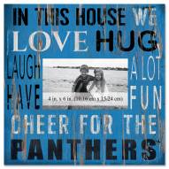 Carolina Panthers In This House 10" x 10" Picture Frame
