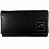 Carolina Panthers Leather Women's Wallet