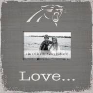 Carolina Panthers Love Picture Frame