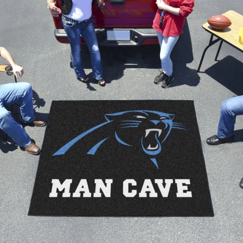 Carolina Panthers Man Cave Tailgate Mat