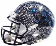 Carolina Panthers Mini Swarovski Crystal Football Helmet