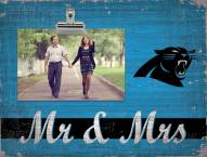 Carolina Panthers Mr. & Mrs. Clip Frame