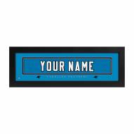 Carolina Panthers Name Plate Custom Print
