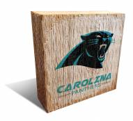 Carolina Panthers Team Logo Block
