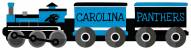 Carolina Panthers Train Cutout 6" x 24" Sign