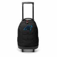 NFL Carolina Panthers Wheeled Backpack Tool Bag