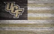 Central Florida Knights 11" x 19" Distressed Flag Sign