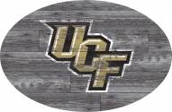 Central Florida Knights 46" Distressed Wood Oval Sign