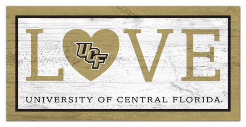Central Florida Knights 6&quot; x 12&quot; Love Sign