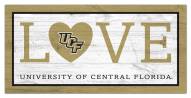 Central Florida Knights 6" x 12" Love Sign